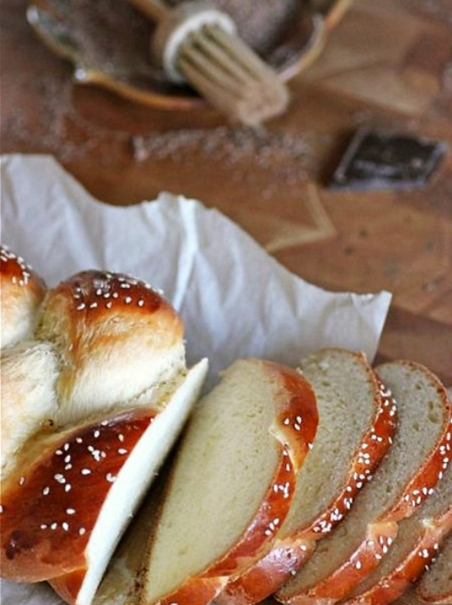 Bread with Chocolate, Olive Oil, and Fleur de Sel - Living Tastefully